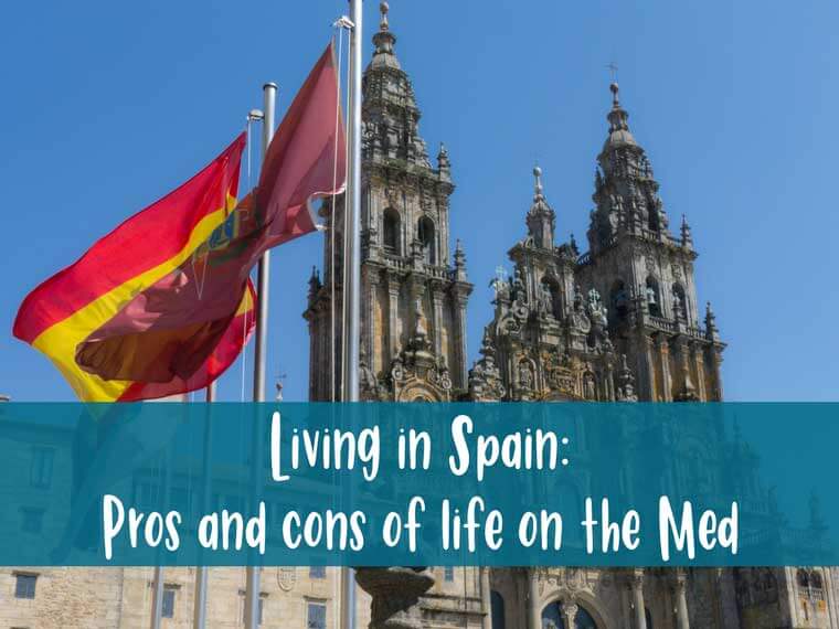 Living in Spain pros and cons list post header