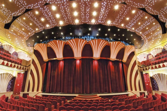 The kids show was held in this beautiful theatre.