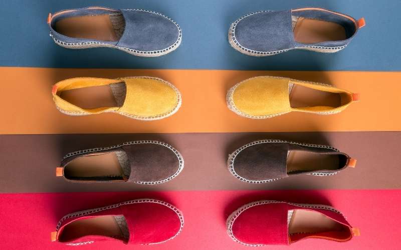 Pairs of Colorful Espadrilles