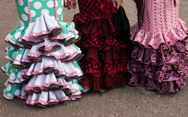 Spanish Flamenco dresses