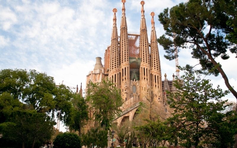 Photo of a castle like church