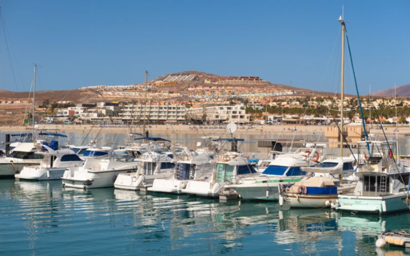 Caleta de Fuste Harbor