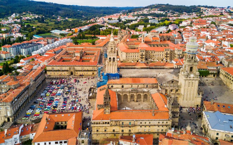 UNESCO World Heritage Sites in Spain_Santiago de Compostela (Old Town)